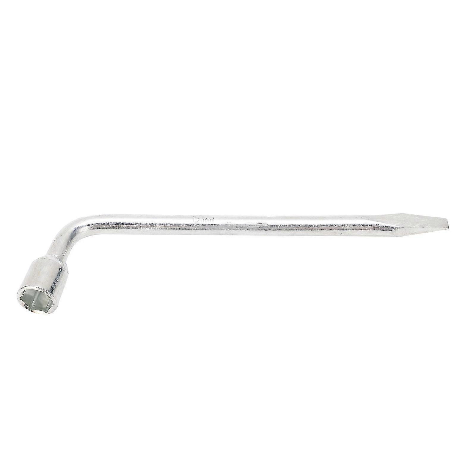 L-Shaped Hex Socket Wrench With Slotted End