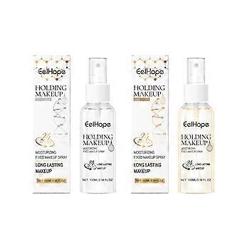 2pcs Setting Spray, lightweight, clear, hydrating, suitable for daily and special occasions.