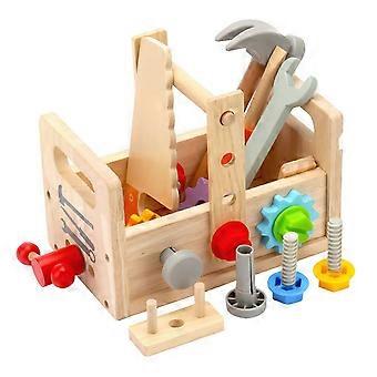 STEM Toolbox Kit di strumenti di riparazione fai-da-te Giocattolo per l'apprendimento dell'illuminazione sensoriale in età prescolare