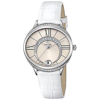 Jaguar clair de lune women's watch Swiss Quartz Analog with Cowhide bracelet J801/2