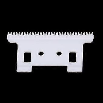 Zirconia Ceramic Replacement Blade 32 Teeth Professional Hair Trimmer For Babyliss707/787 Clipper Engraving Electric Push Scissors Parts