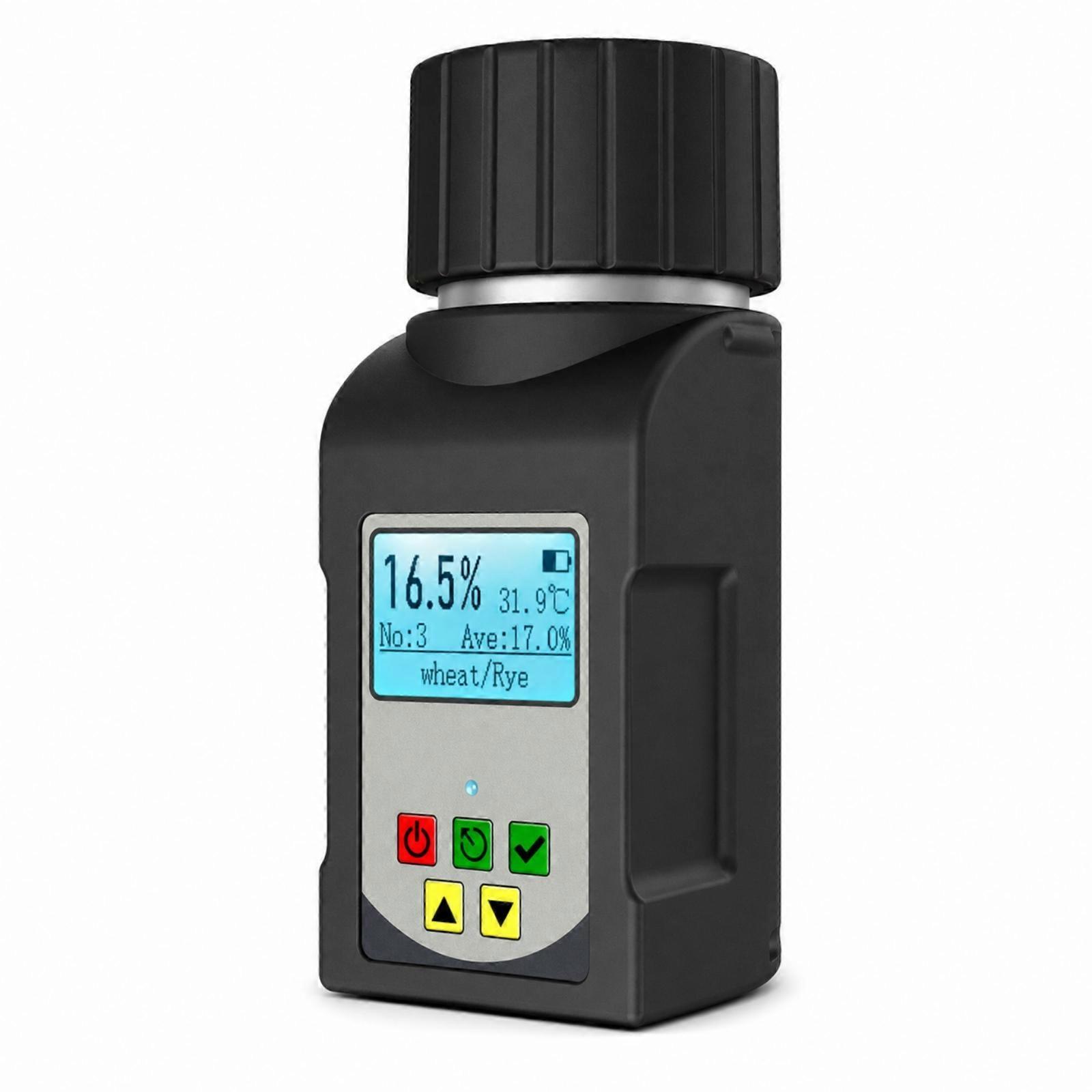 Grain Moisture Meter Digital Grain Moisture Tester Backlit for Processing Plants