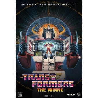 Transformers The Movie September 17 2026 Retro Movie Jigsaw Puzzle XIN555