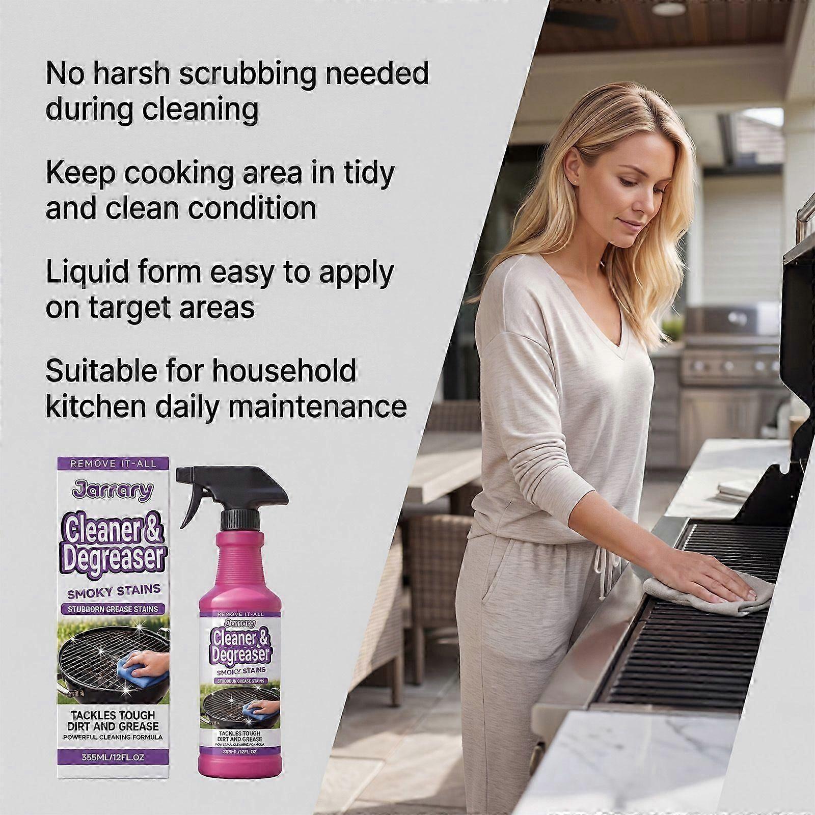 1PCSGrill Cleaner & Degreaser Spray, 355ml