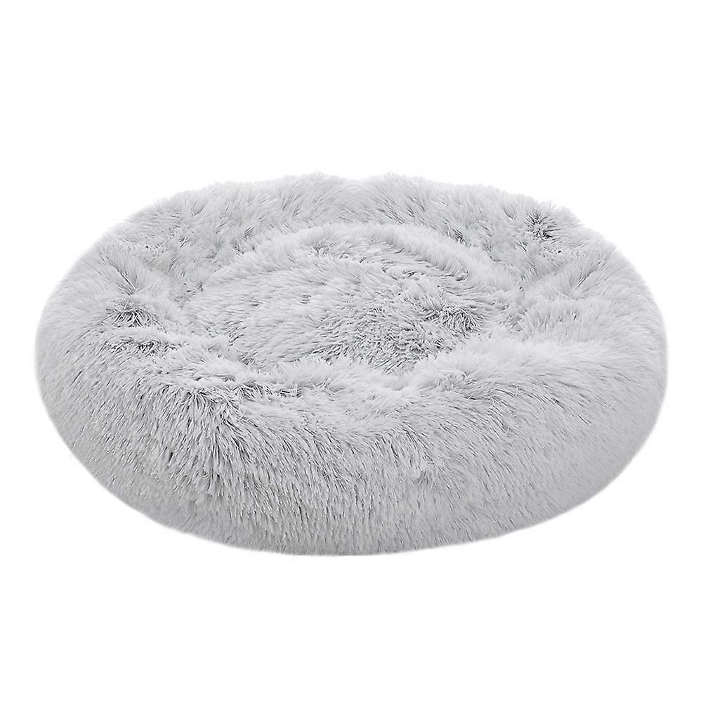 Plush Round Donut Dog Bed