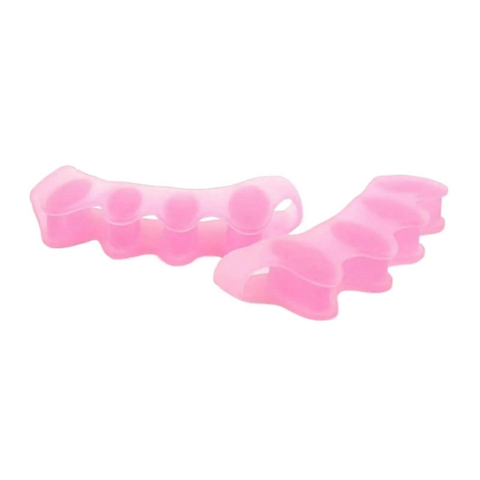 Soft Silicone Toe Separators Five-Hole