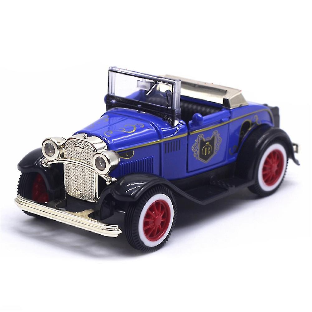 1/32 κλασικό vintage μετατρέψιμο αυτοκίνητο πρότυπο όχημα κραμάτων υγιές ελαφρύ παιχνίδι παιδιών
