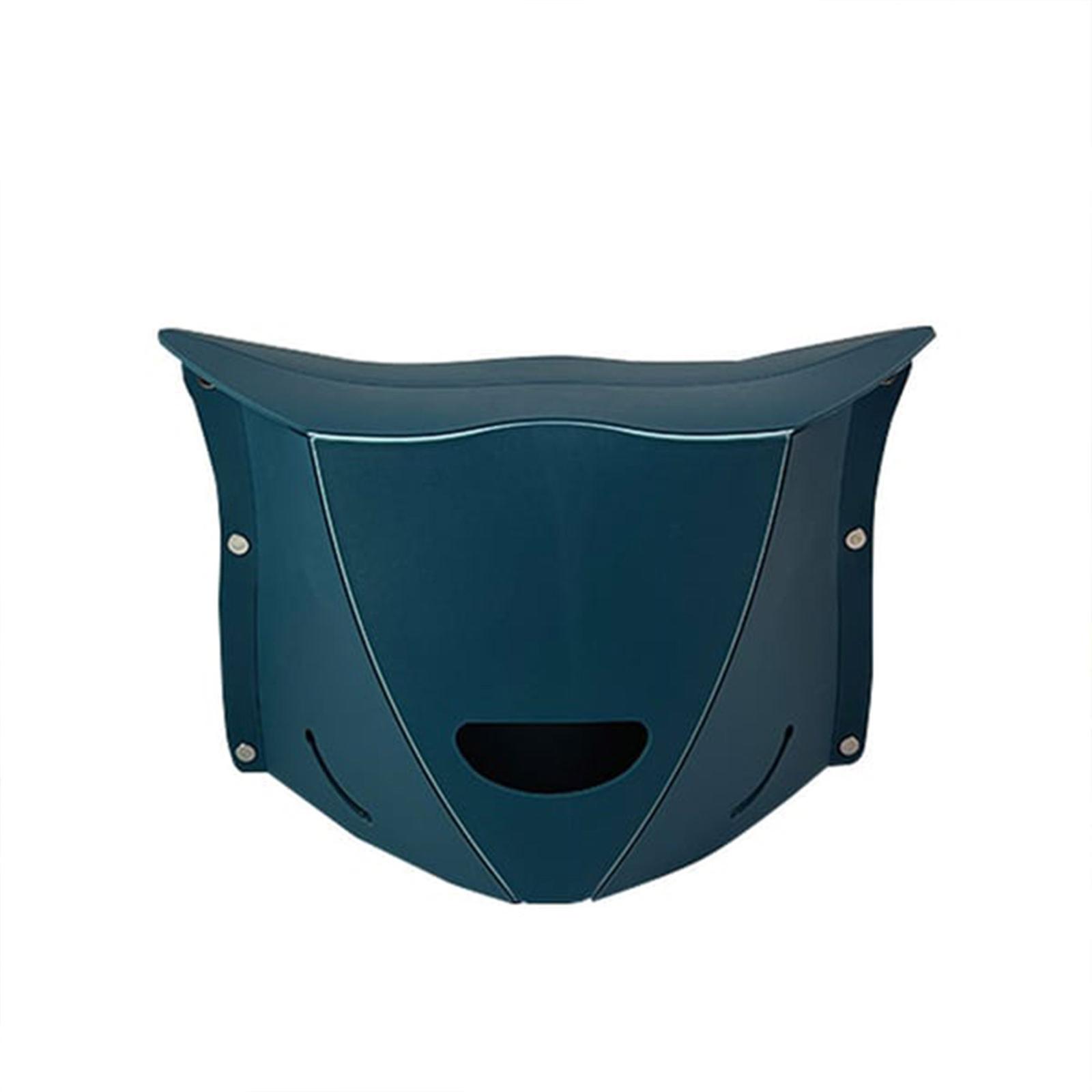 Portable Folding Stool Multicolor Plastic Practical Multipurpose Space-saving Camping Chair