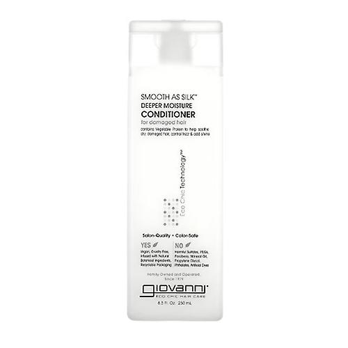 Giovanni Cosmetics Conditioner glatt wie Seide, 8,5 OZ (2er Pack)