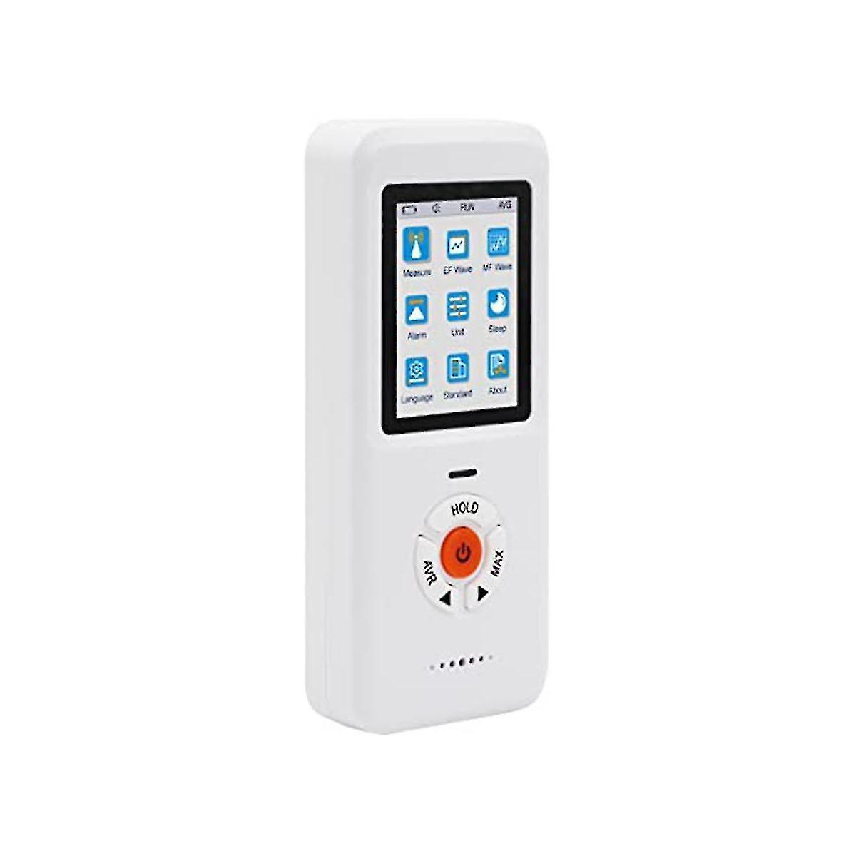 Emf Meter,3in1 Rechargeable Electromagnetic Field Radiation Detector For Ef Rf Mf,handheld Digital E