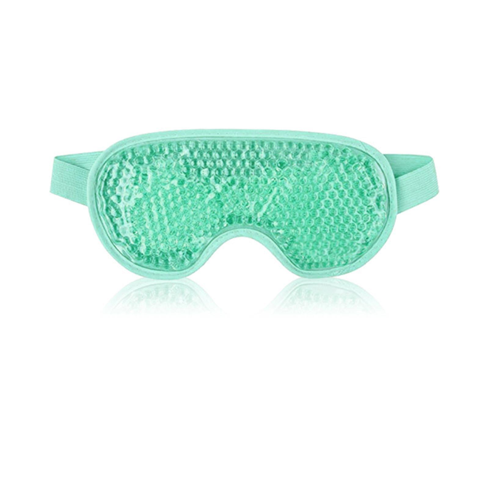 Cooling Eye Mask Ice Gel Sleep Mask Reusable Cold Frozen Eye Compress Ice Pack for Puffy Eyes Dry