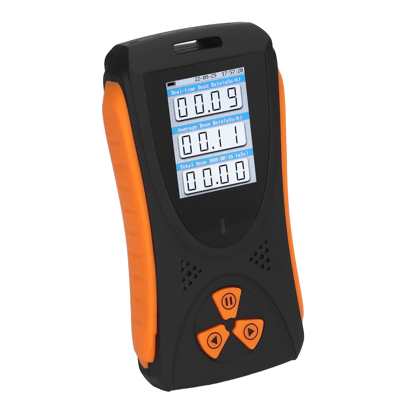 Nuclear Radiation Detector GM Counting High Sensitivity Sound Light Alarm Multifunctional Radiation Dose Counter 