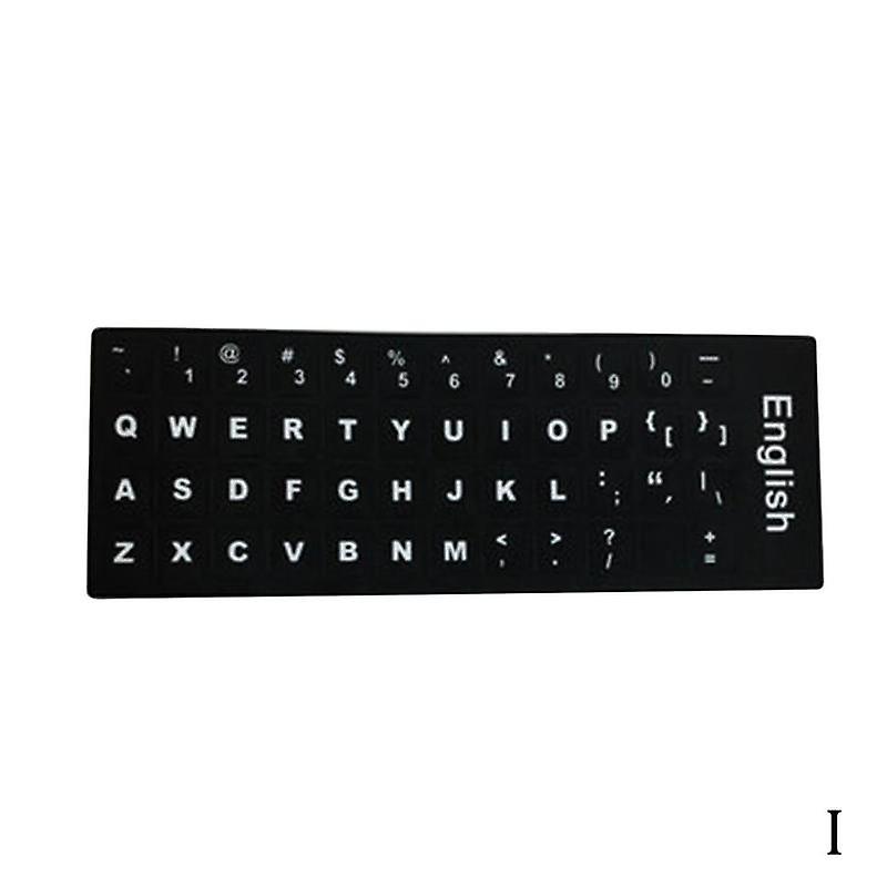 English (I)$ keyboard language frosted letter correction stickers suitable for all kinds of notebook desktop keyboards