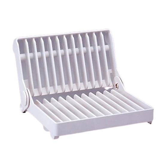 Kitchen Foldable Organizer Cooking Dish Drying Rack Tableware Dish Tray Shelf
