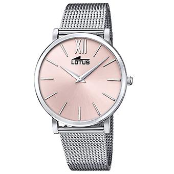Lotus minimalist Women's Analog Quartz Watch with 18728/2 Stainless Steel Bracelet