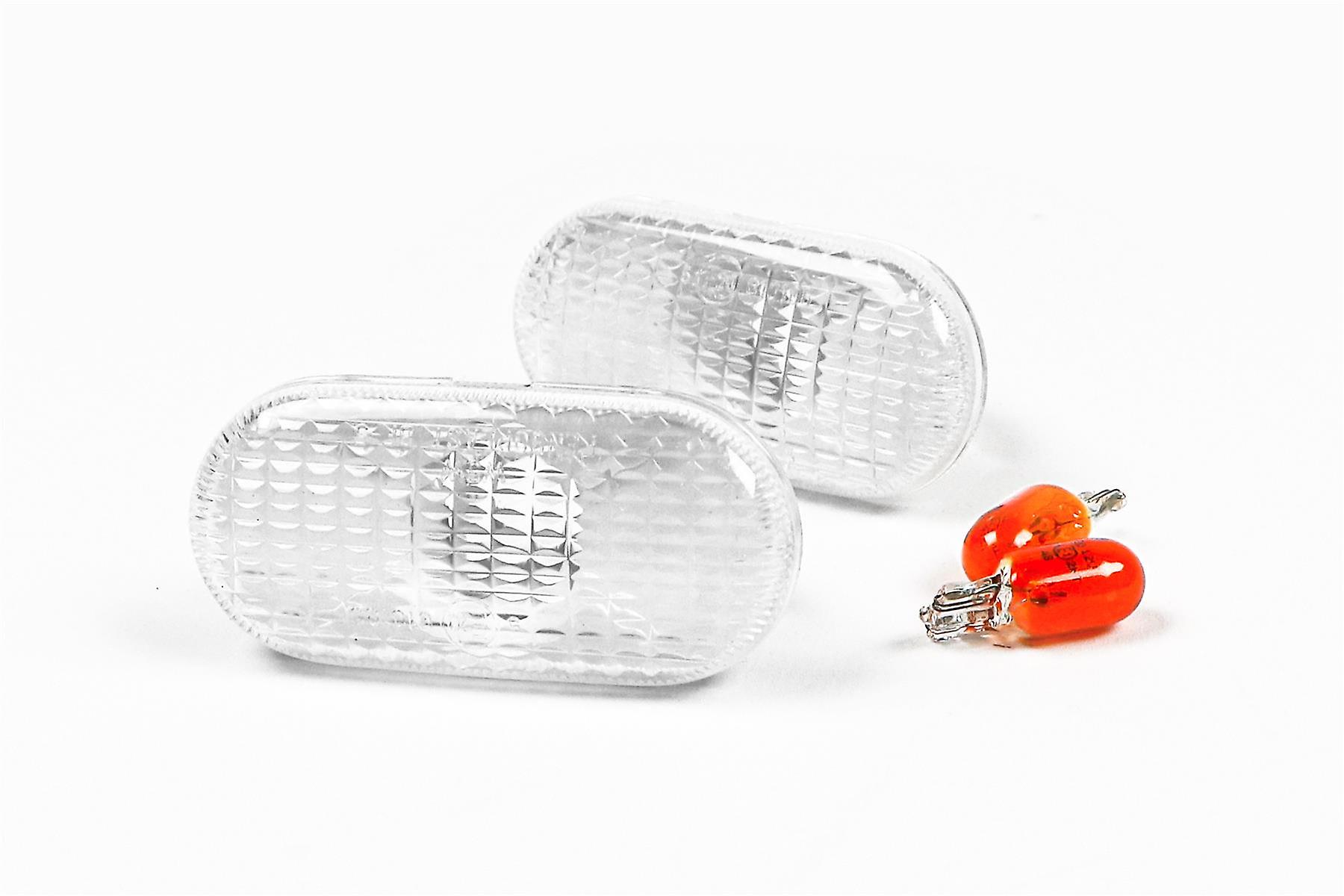 Side Indicators Set Clear Renault Clio 90-97