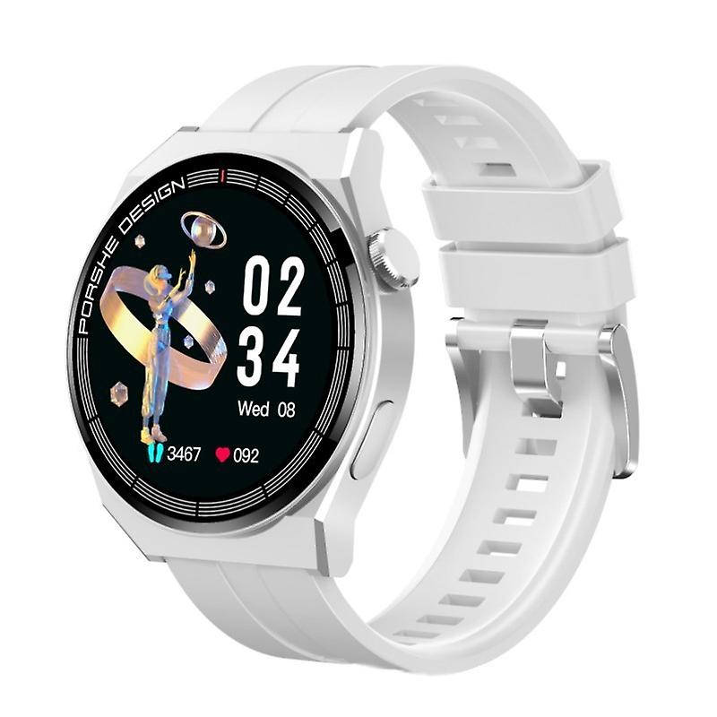GT3Pro Smart Call Watch Silver Silicone