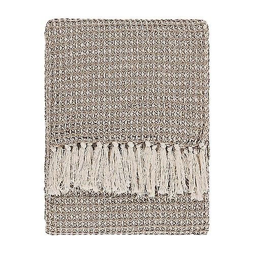 Yard Lorne Waffle Fringed Throw