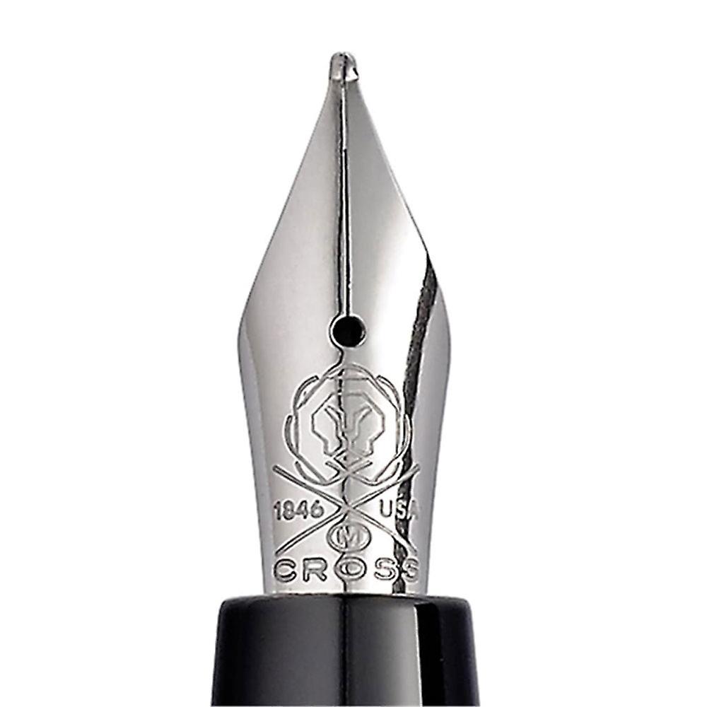 Cross ATX Durable Stainless Steel Precise Fine Point Nib with Rhodium Plating