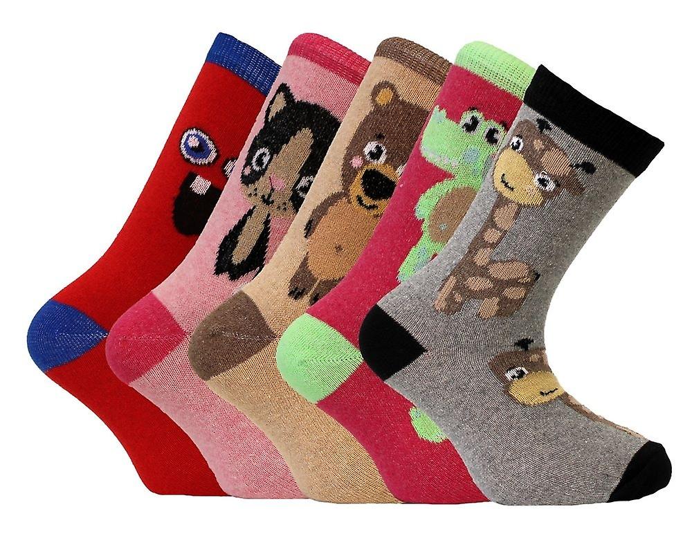 5-pack strumpor Djur