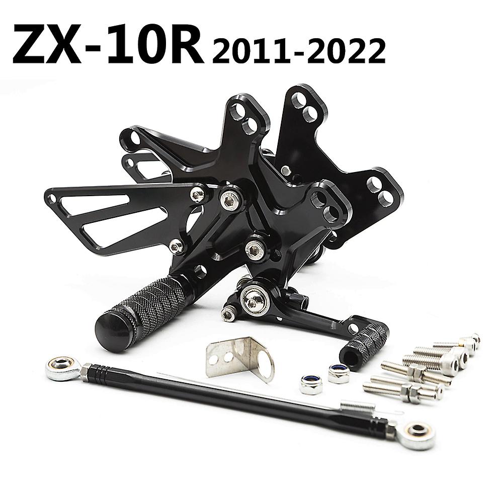 2022 für kawasaki ninja zx10r ZX-10R zx 10r 2015-2018 motorrad verstellbarer hinterer satz fuß stütze fuß pedal fuß pedal