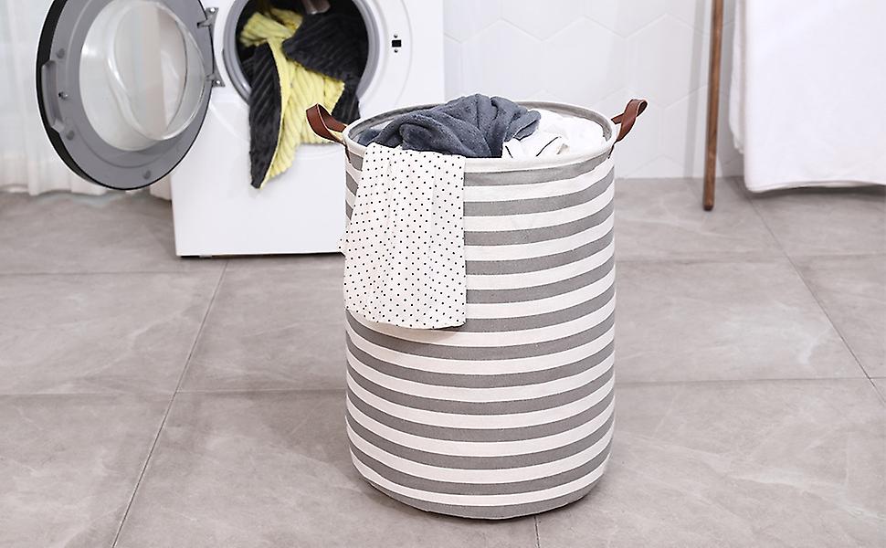 Large Organize, Drawstring Laundry Baskets, Collapsible Laundry Bag, Folding Large Capacity Laundry