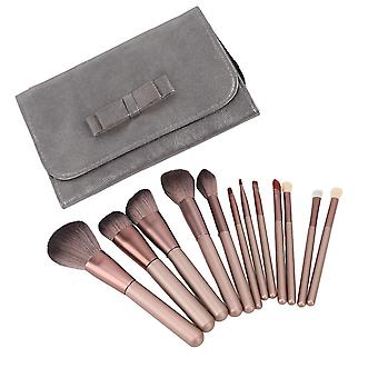 Soft Synthetic Fibers  - 12pcs for Powder, Blush, and Concealer