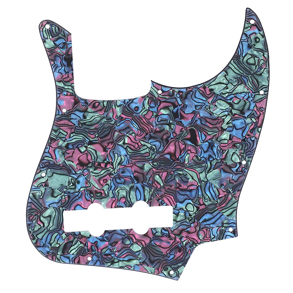 Abalone Style Acrylic Humbucker Pickguard Replacement Decor for J Electric Bass