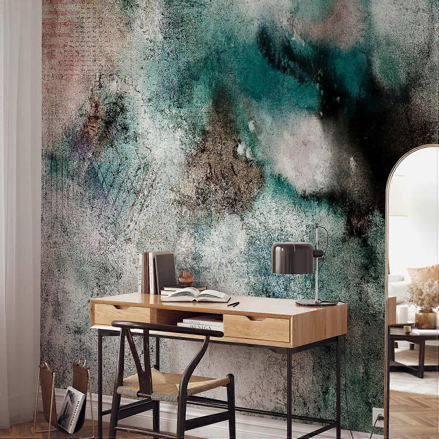 Papier peint - Trace de fresque romaine