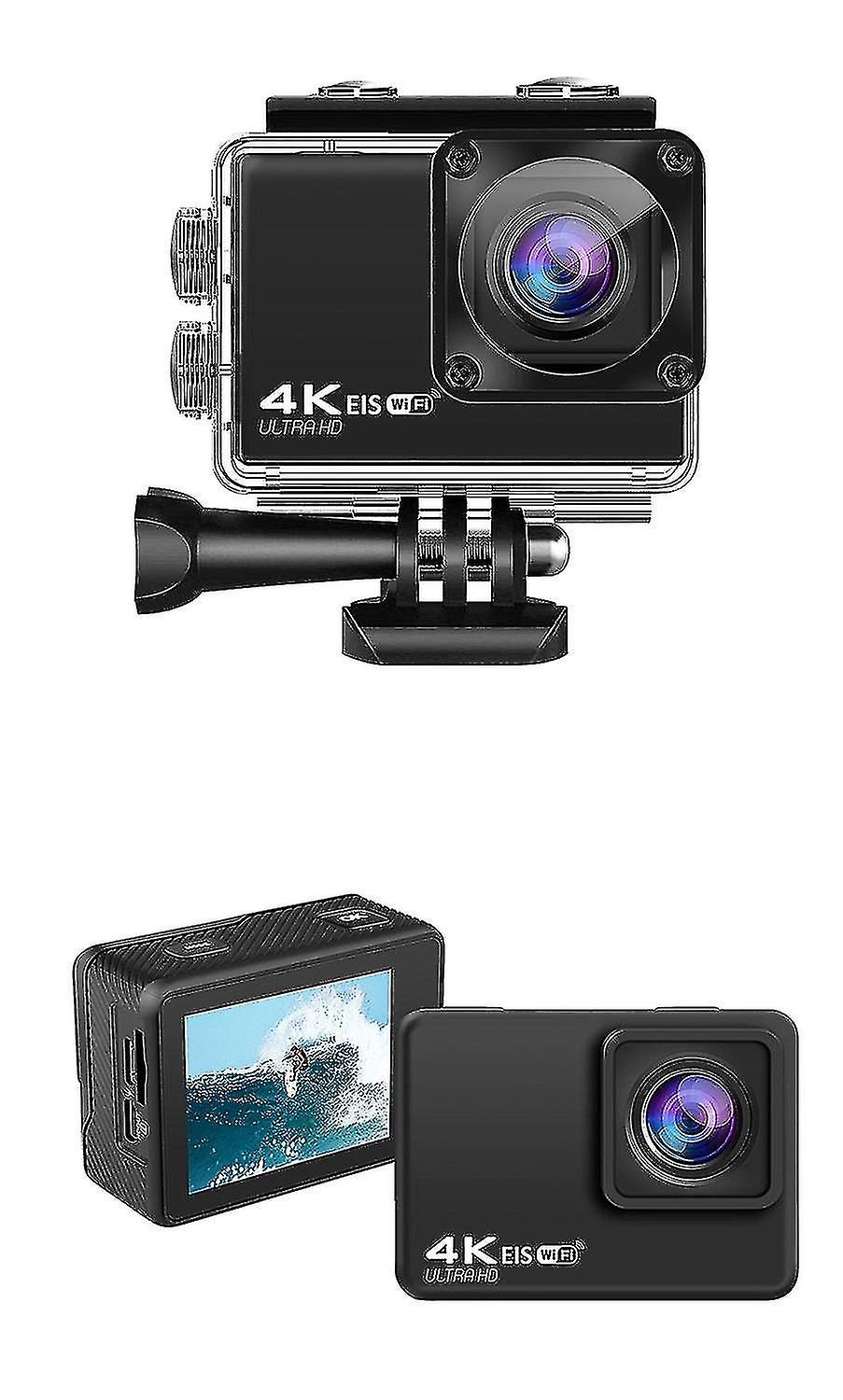 H10 action camera eis anti shake ultra hd 4k