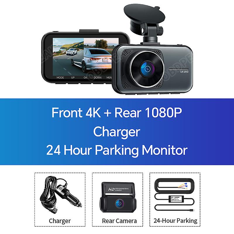Obdpeak M8 Car Dvr Wifi Dash Cam 4k Ultra Hd 3