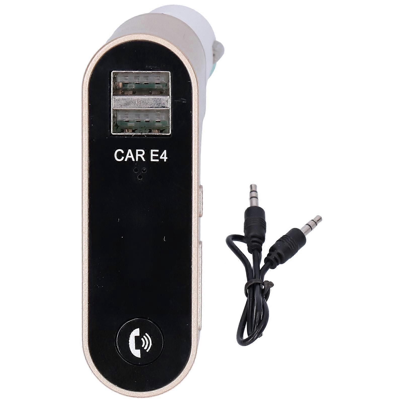 Bluetooth Fm Transmitter Hands Free Calling Wireless Bluetooth Adapter With Automatic Power Off Memory Function For Car