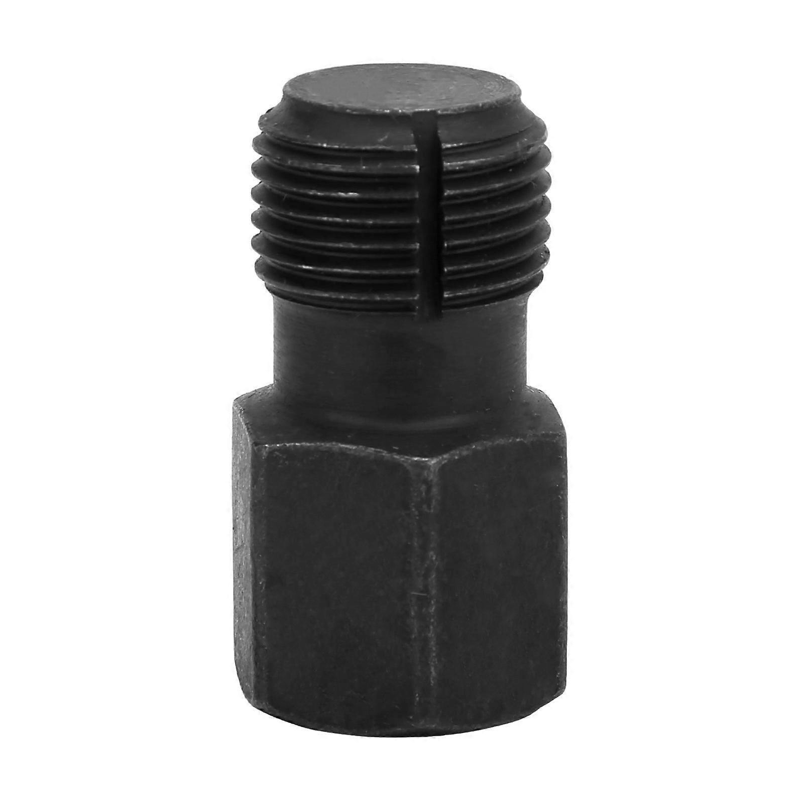 Black M18x1.5mm Metal Oxygen Sensor Thread Chaser Professional Spark Plug Thread Repair Tool for Car E2U211
