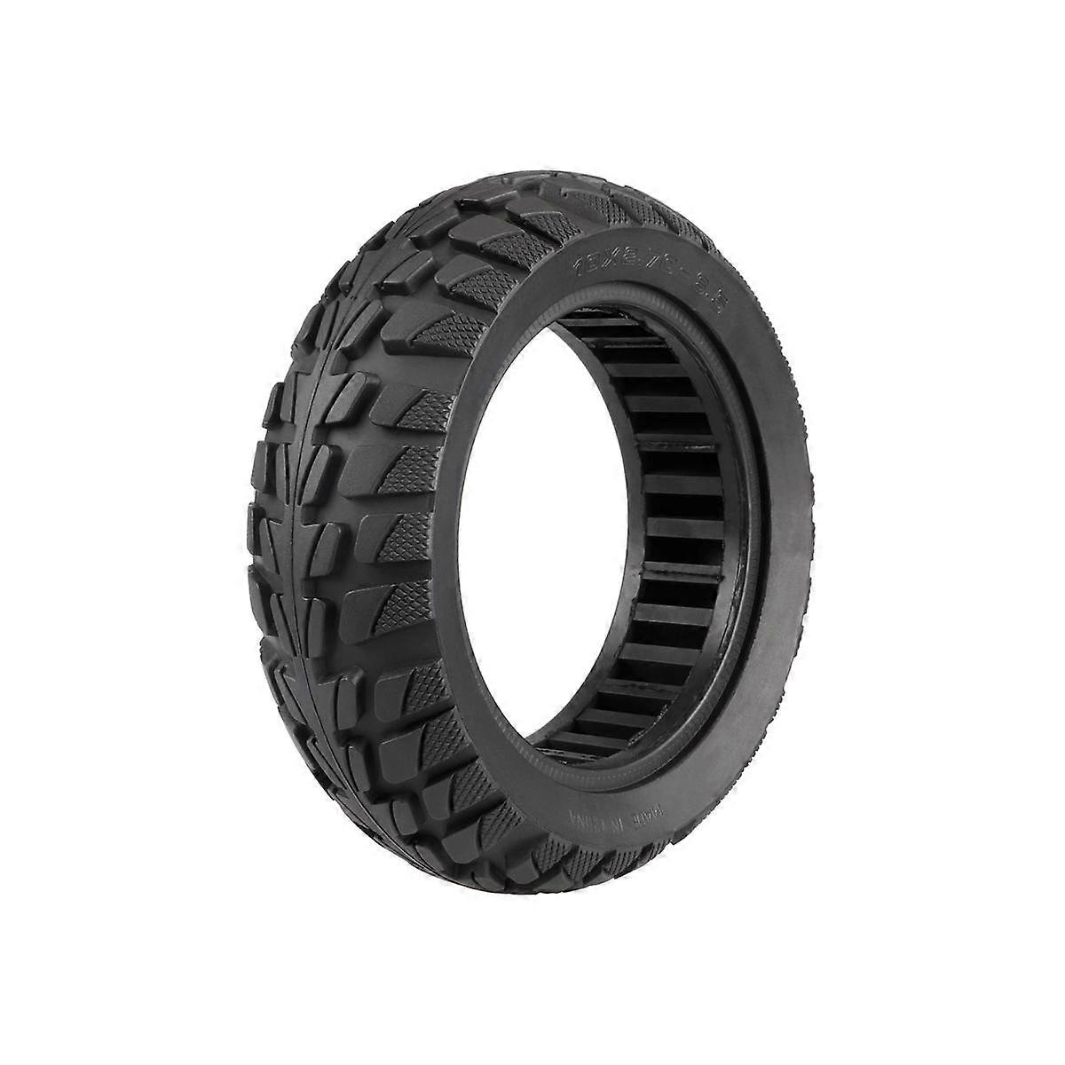 Solid Tire 10 Inch,10X2.70-6.5 Solid Tire Scooter Tubeless Puncture-Proof Tire,Explosion-Proof Solid Tires for