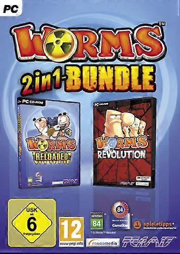 Worms 2in1-Bundle - Windows - PC CD - New & Sealed