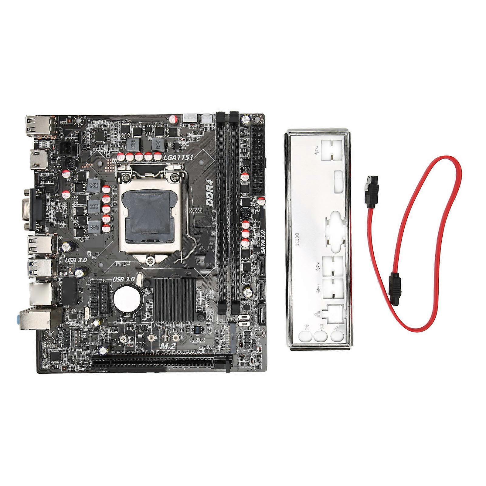 Desktop Motherboard Dual Channel DDR4 SO DIMM 32GB/s M.2 SATA3.0 Computer Motherboard for PC Replacement