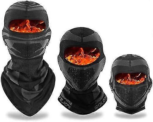 1st Balaclava Ski Mask, Ski Mask Balaclava Vinter Full Ansiktsmask För Män Kvinnor Kall Väder Vindskydd Utrustning