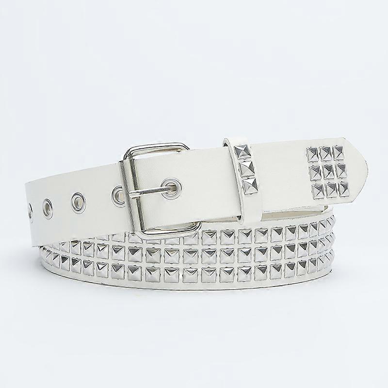 INF Belt with Pearl Rivets in Punk Style