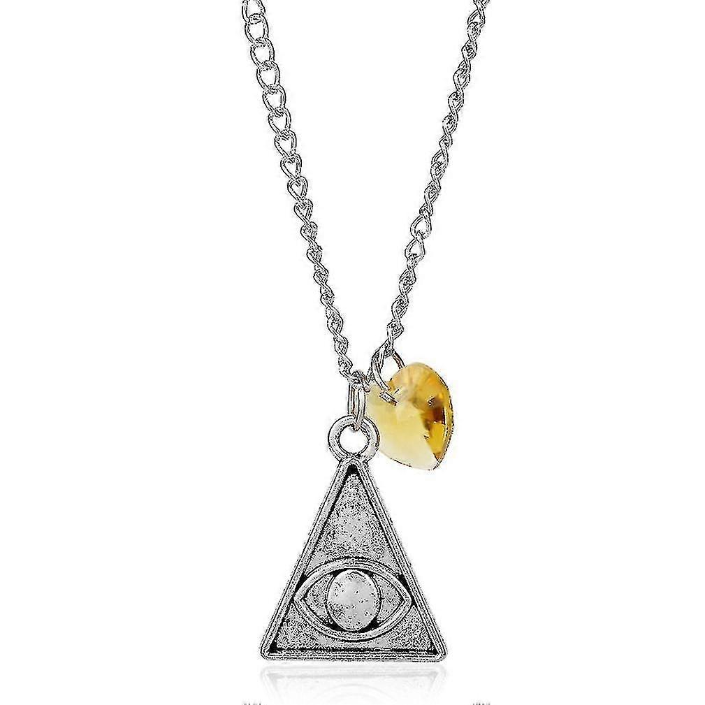 Hmwy-graity Falls Necklace Heart Crystal Pendant