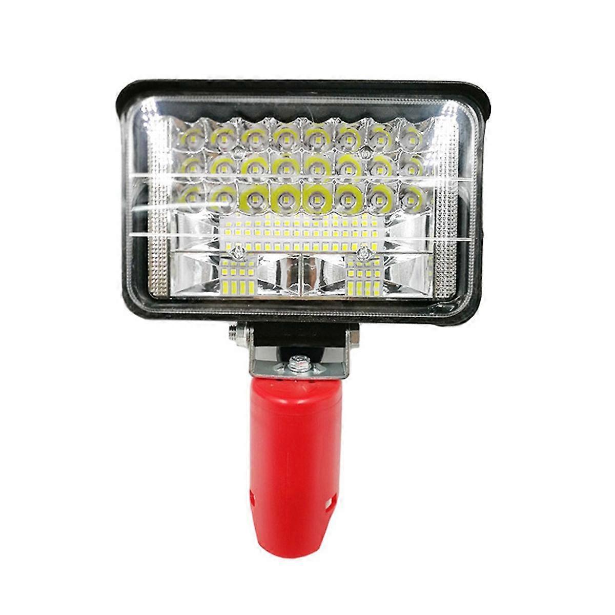Portable LED Work Light for 12V Battery,7200LM 144W Adjustable Flashlight Cordless Battery Powered Flood Light
