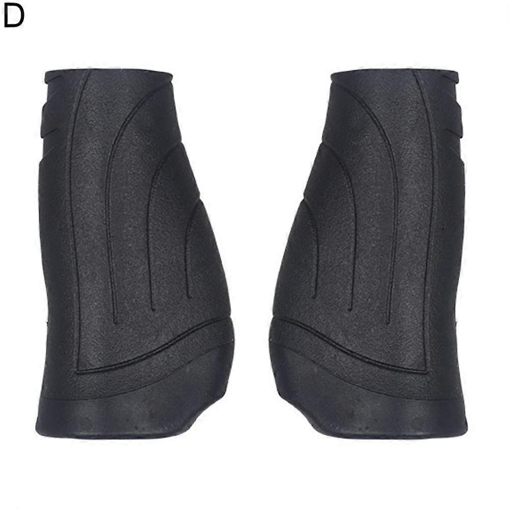 1 Pair Non-slip Bicycle Hand Rest Bar End Lock Swivel Handle Grip Bike Accessory
