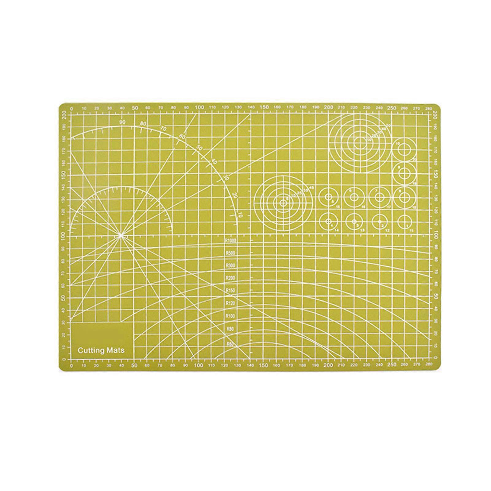 Cutting Mat for DIY Sewing Craft A4 Sturdy Rotary Cutting Mat Non Slip Surface