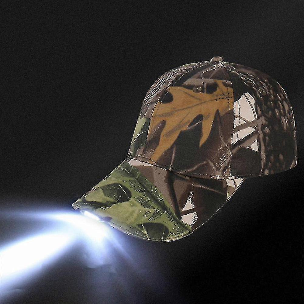 Cap With Headlamp Led Lights Flashlight Hats