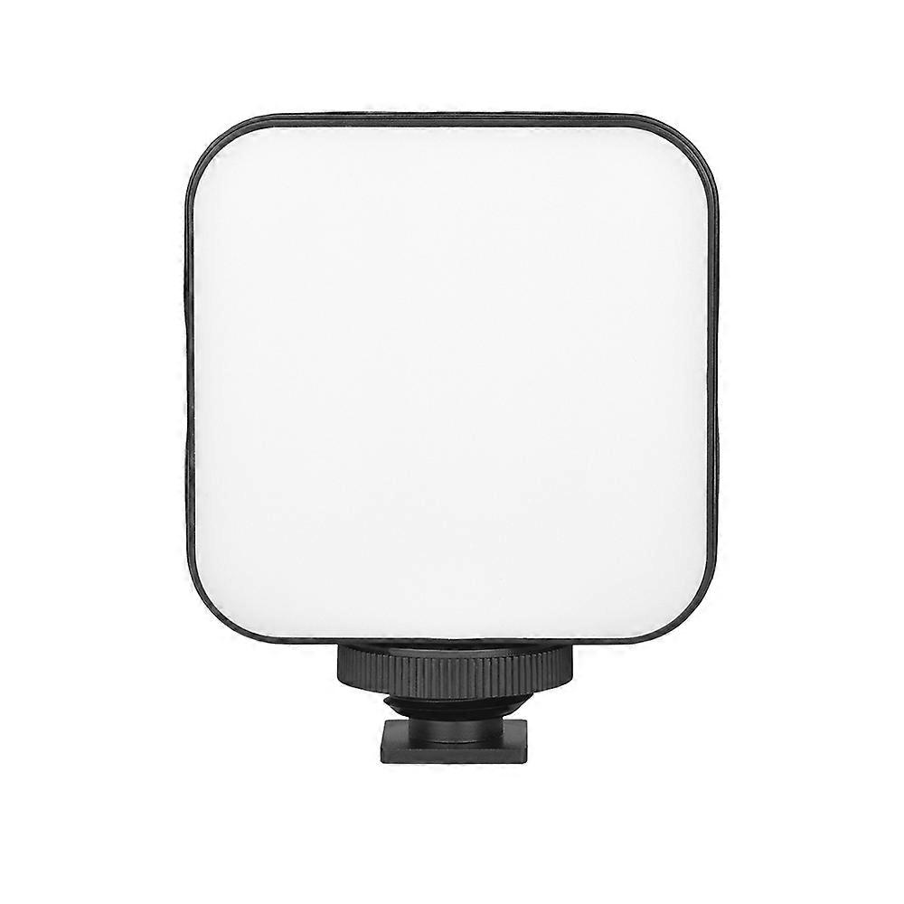 YELANGU LED01 Mini LED Video Light Photography Fill-in Lamp 6500K Dimmable 5W with Cold Shoe Mount Adapter for Canon Nikon Sony DSLR Camera