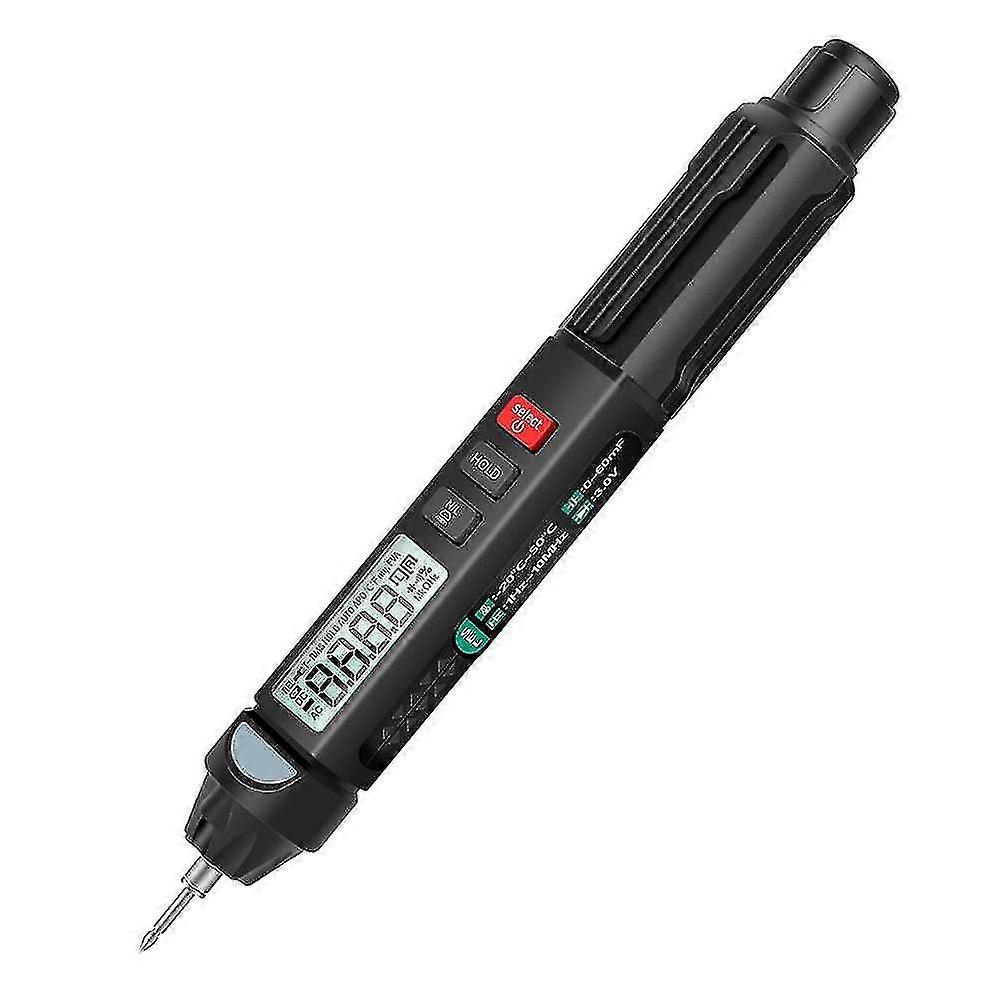 1pcs Voltage Tester, Non-contact Voltage Detector With Led Flashlight, Lcd Display, 6000 Counts Electrical Tester