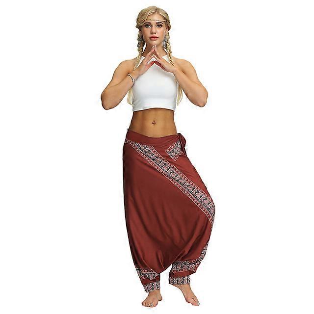 Pantaloni da yoga casual sciolti da donna