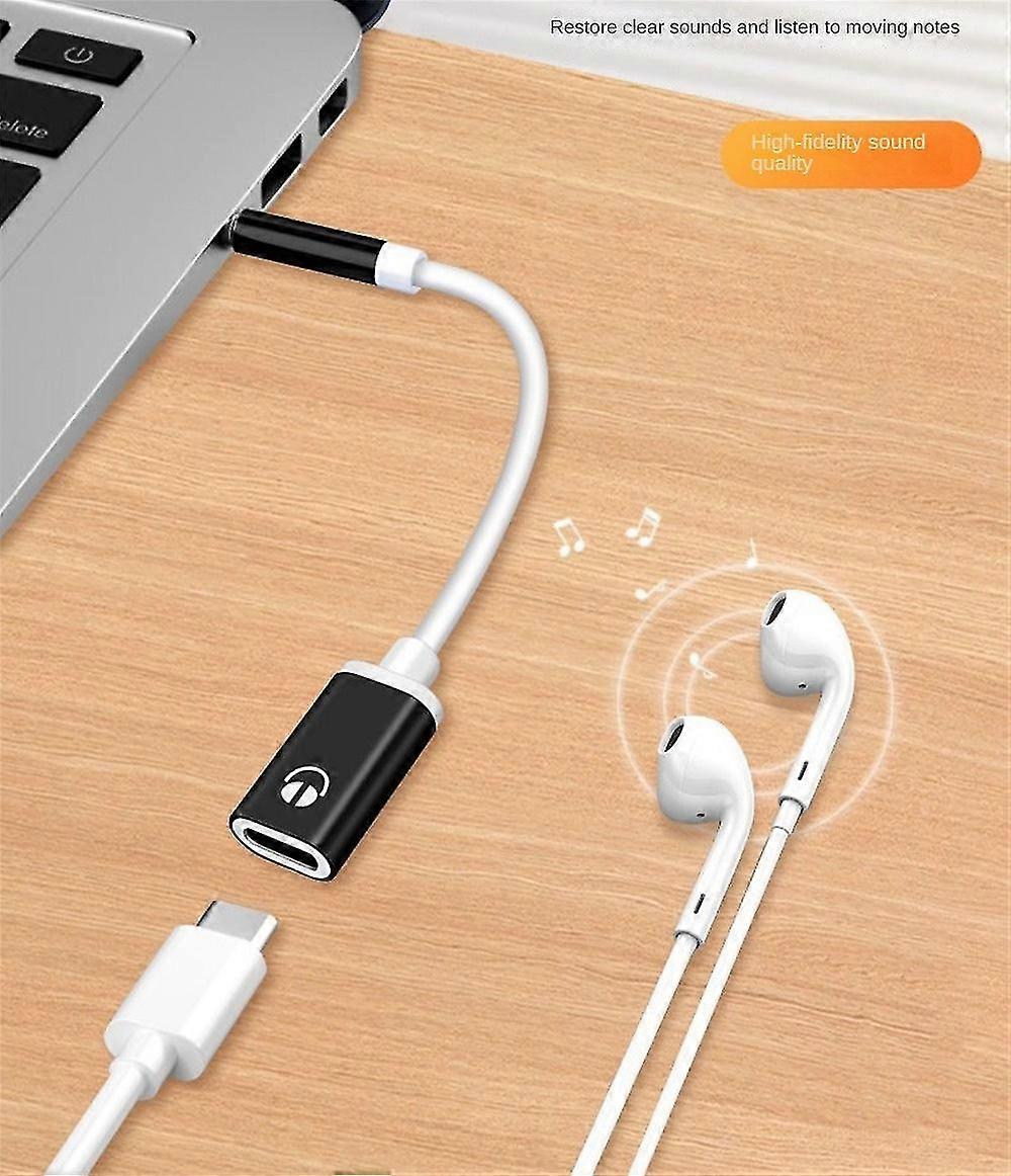 3,5-mm-Stecker auf Typ-C-Buchse Audiokabel