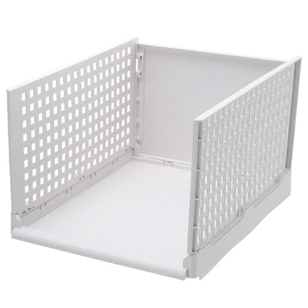 Folding Bin For Household Clothes Storage Box Divider Drawer Pull Frame