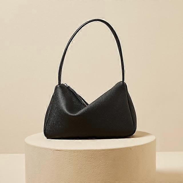First layer cowhide French single shoulder Bag