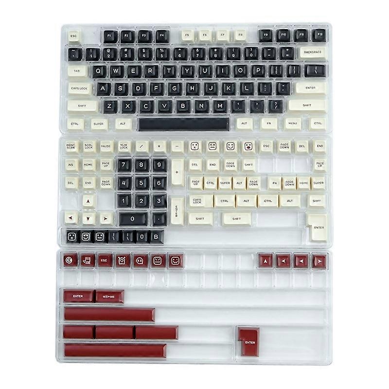 Mechanical Keyboard Keycaps Double Shot SA Profile Keycaps BOW Theme Simple